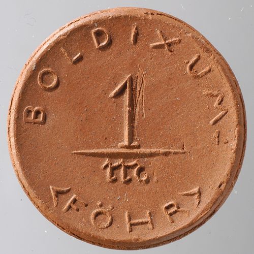 Boldixum (Föhr), Stadt. 1 Mark, Böttgersteinzeug