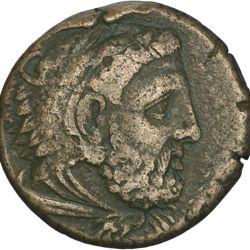 Makedonien. Amyntas III. (393 v. Chr., 392 -370 v. Chr.), Tetradrachme (subaerat)